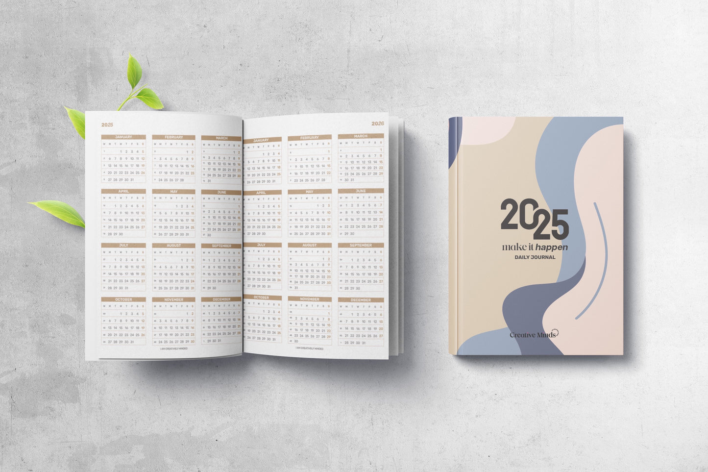 2025 Daily Journal Diary 'Make it happen' image 5