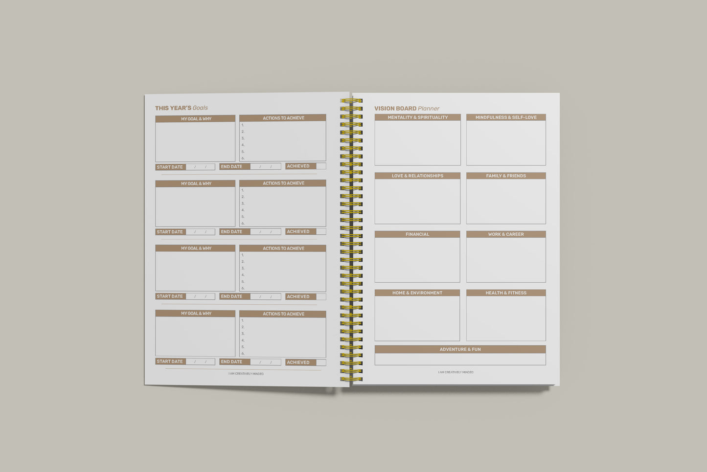Bloom Undated Daily Diary