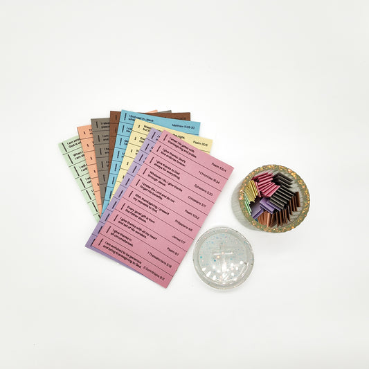 Colour-Coded Bible Verse Jar | Christian Encouragement Gift
