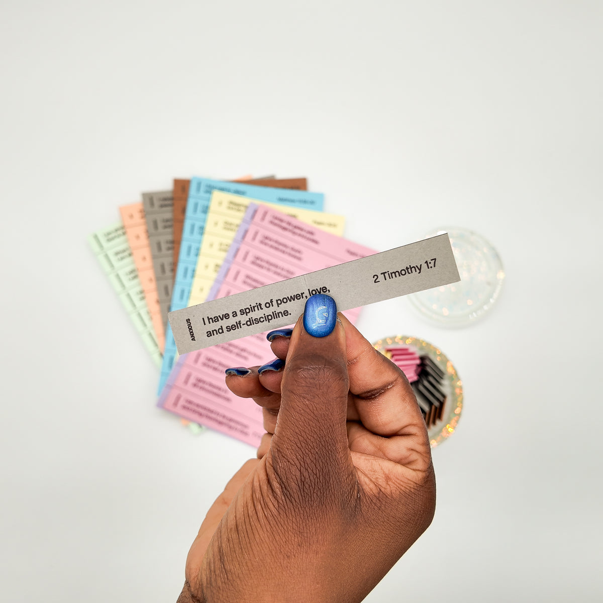 Colour-Coded Bible Verse Jar | Christian Encouragement Gift