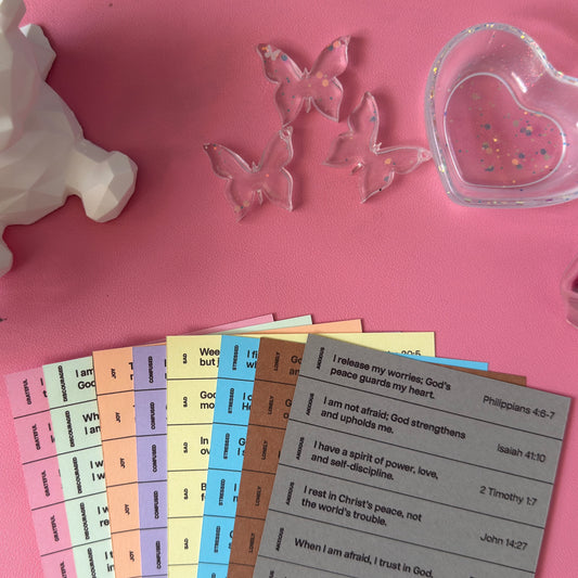 colour-coded bible verse jar christian encouragement gift