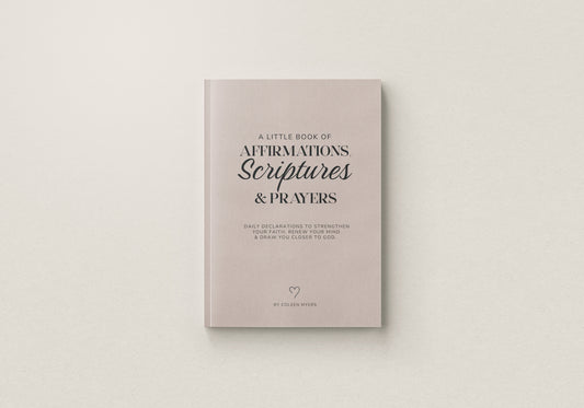 A Little Book of Affirmations, Scriptures & Prayers (Preorder)